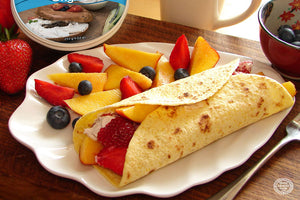 香甜水果軟芝士卷餅