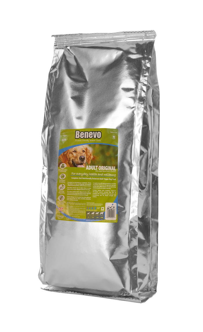 班尼福 (Benevo) 原味純素狗糧 15kg