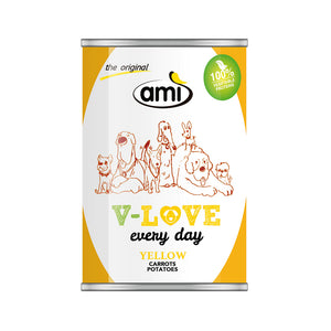 Ami Vegetarian Wet Dog Food (Yellow) 400g