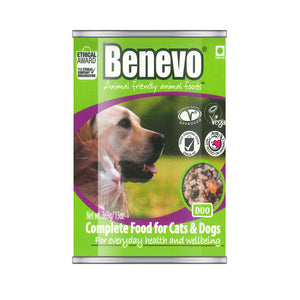 Benevo Duo Vegan Cat and Dog Food 369g