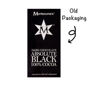 Montezumas Dark Chocolate Absolute Black 100% Cocoa 90g