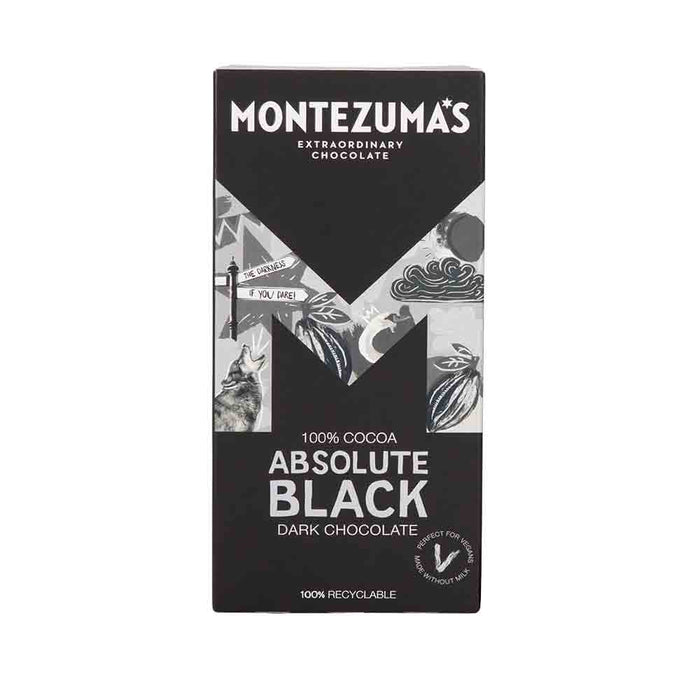 Montezumas 100%高純度黑朱古力 100g
